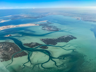 Küstenlinie Abu Dhabi