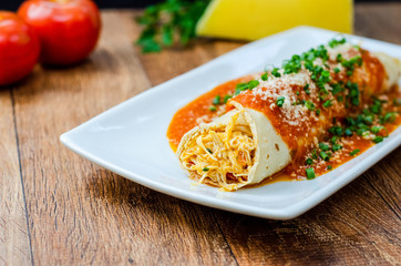 panqueca de frango