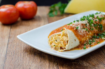 panqueca de frango