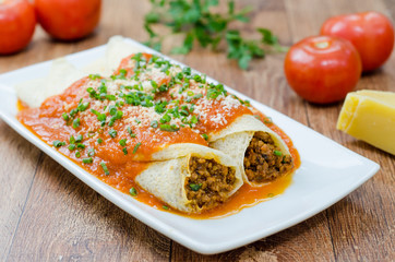 panqueca de Carne