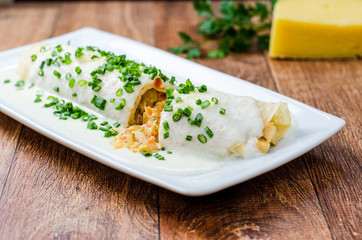 panqueca de frango