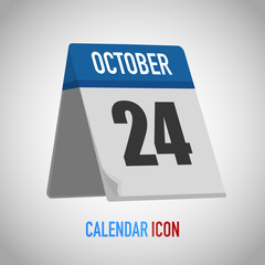 Beautiful table style calendar. Date, day, month. Vector illustration background for reminder, app, UI, event, holiday, office document, icon, logo. isolated flat object and symbol. year collection