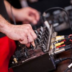 dj at work