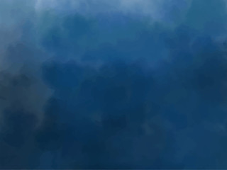 Fototapeta premium Abstract Fresco & Watercolor Backgrounds inspired by Pantone 2020 Color of the Year: Classic Blue