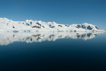 Antarctic mountainous landscape, Deception Island