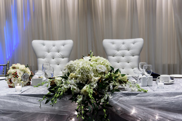 wedding head table