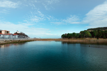 Obraz premium Paisaje ria