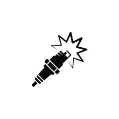 Spark plug icon template