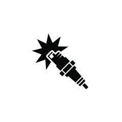 Spark plug icon template