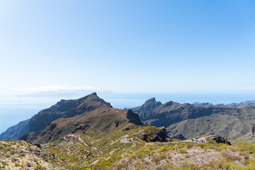 Tenerife - On the road towards the village of Masca