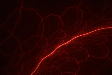 glühende Linienmuster abstrakt hintergrund