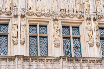 On the Grand Place in Brussels, Belgium