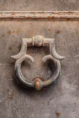 ancient Sicilian door handle