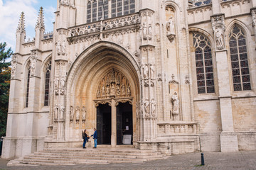 Church of our lady of Victories On Sablon, Brussels, Belgium