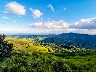 Fototapeta na wymiar Mountain landscape in Cerro Pelado, Guanacaste, Costa Rica