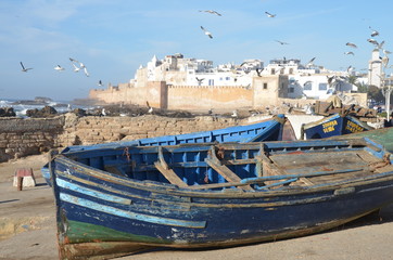 Fototapeta na wymiar Walled Old City of Essaouira Morocco