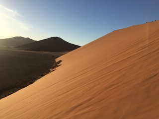 Fototapeta na wymiar Dune 44 a sand dune in the desert 