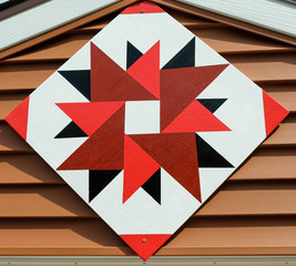 Garage behind Sacred Heart Catholic School Staples close up