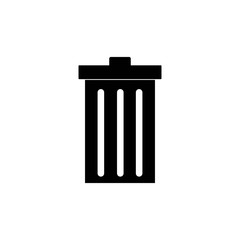 dustbin illustration logo vector free