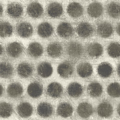 Seamless faded scratched distressed messy montage stock graphic design. Detailed realistic ragged crumpled grungy worn collage motif. Seamless repeat raster jpg pattern swatch.