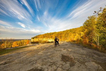 Beautiful autumn view of Kelso conservation area