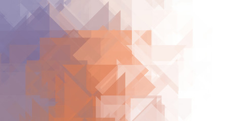 Overlapping design with triangles background. Abstract geometric wallpaper. Geometrical colorful triangular shapes.