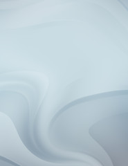 Fluid abstract background with colorful gradient. 2D illustration of modern movement.