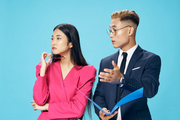 young business people