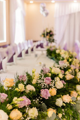 Obraz na płótnie Canvas Beautiful Wedding Flower Arrangments