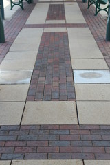 old brick floor tiles