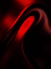 Fluid abstract background with colorful gradient. 2D illustration of modern movement.