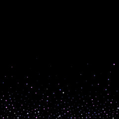 Purple glitter star confetti little spark violet