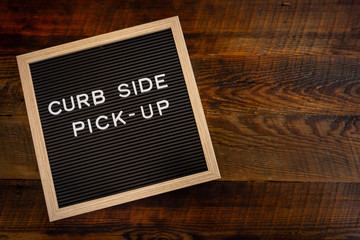 Curb Side Pick Up Copy Space © kellyvandellen