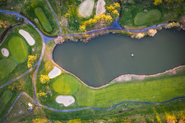 Drone Golf Course Plainsboro Princeton New Jersey