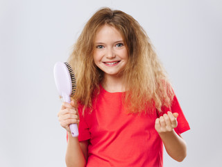 young woman with a rolling pin