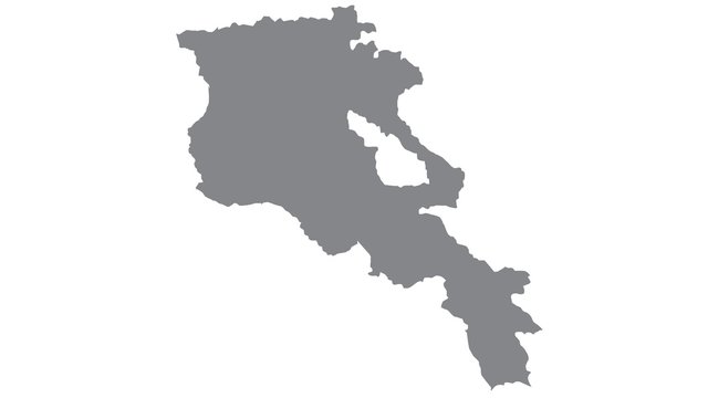 3D map illustration of Armenia 12025127 PNG