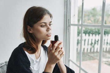 young businesswoman talking on the phone