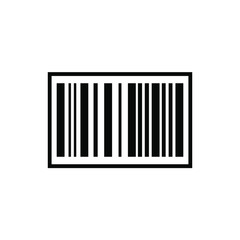 Best Barcode Icon Design , Logo template Emblem Isolated Illustration , Scanning Digital Sale Retail Company , Outline Solid Background White