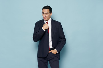 portrait of a handsome businessman