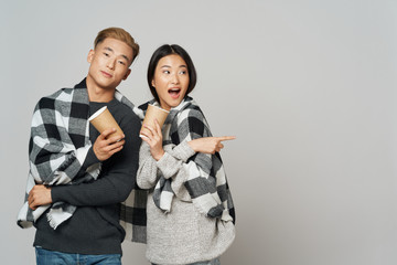 portrait of a young couple