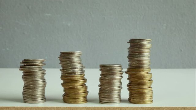 Footage coins increase and decrease.
