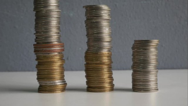 Footage coins increase and decrease.