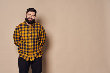 portrait of a handsome young man