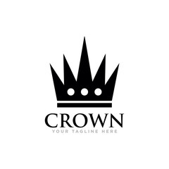 Crown Logo Icon Design Vector
