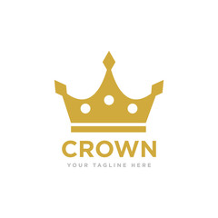 Crown Logo Icon Design Vector