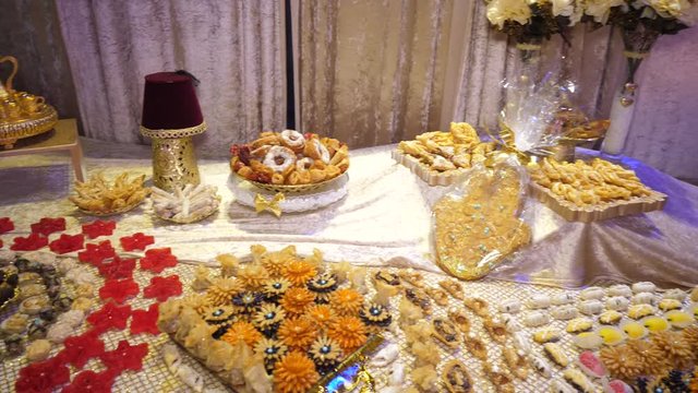 Special sweets for the henna celebration , Diwali sweets.
