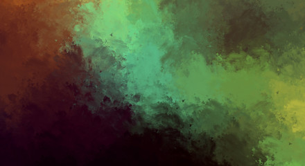 Brushed Painted Abstract Background. Brush stroked painting. Artistic vibrant and colorful wallpaper.