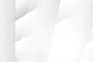 Abstract geometric white and gray color background.  Vector, illustration.