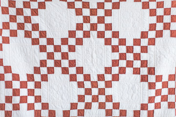 Double Irish Chain Quilt