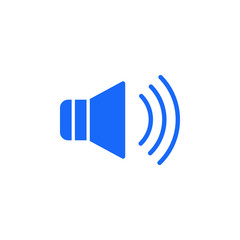 Loudspeaker icon template